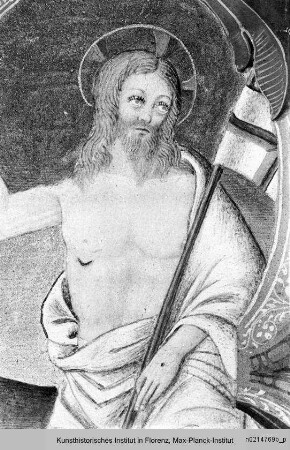 Historisierte Initiale R: Auferstehung Christi - Graduale M