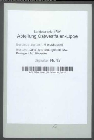 Verzeichnis der noch zu berichtigenden Besitztitel von Grundstücken in Hüllhorst, Büttendorf, Ahlsen, Schnathorst, Bröderhausen und Tengern