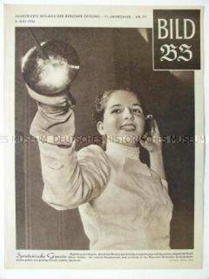 Illustrierte Beilage der "Berliner Zeitung" u.a. zur "Deutschen Hochschule für Körperkultur" in Leipzig