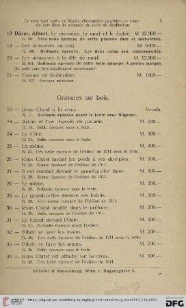 Gravures sur bois (Nr. 22 - 55)