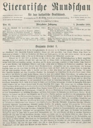 353-354 Benjamin Herder