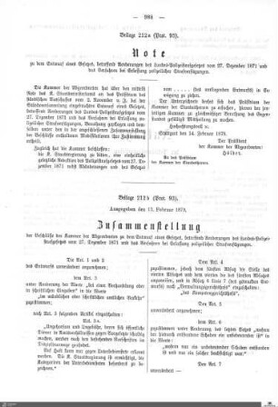 Beilagen zu Protokoll, 93. Sitzung