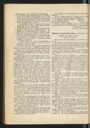 Fünfzehnte ordentliche Versammlung am 8. Dezember 1883