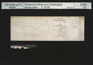 Grubenfeld von Neu Beschert Glück Fundgrube samt Maria Stolln im Volkmannsgrund bei Neidhardtsthal (Hundshübel)