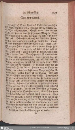Von dem Mergel