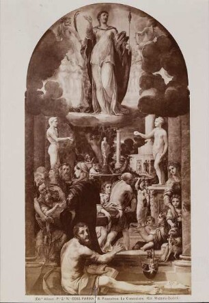 Girolamo Mazzola Bedoli: Die unbefleckte Empfängnis. Pinakothek, Parma