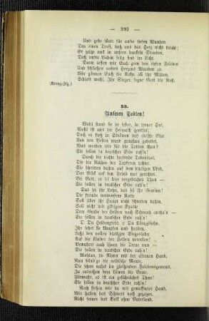 Unseren Todten!