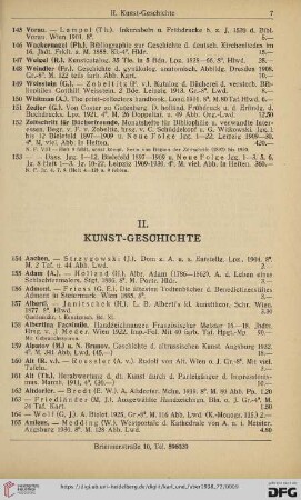 II. Kunst-Geschichte (Nr.154-1499)