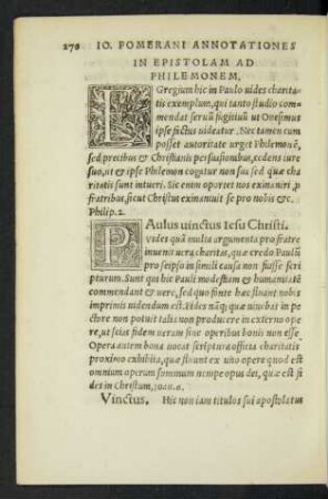 In Epistolam Ad Philemonem.