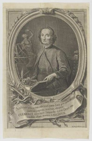 Bildnis des Giovanni Maria Lancisi