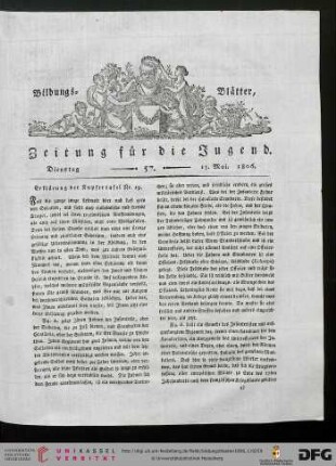 Heft 57 (13. Mai 1806)