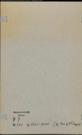 Kirchenbuchduplikat der katholischen Gemeinde Hiddingsel (GHT 1862-1874), (Jg. 1862 ist doppelt). (Gemeinde: Hiddingsel, katholische Gemeinde)