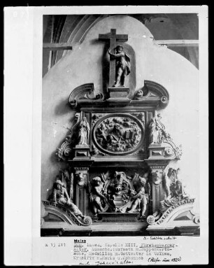 Johannis-Altar: Medaillon mit Gottvater