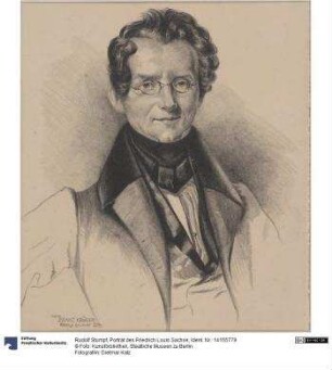 Porträt des Friedrich Louis Sachse