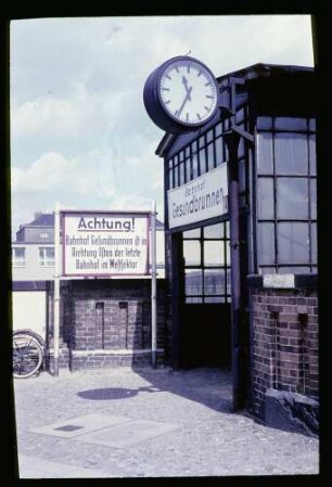 Bhf. Gesundbrunnen 25.7.65.