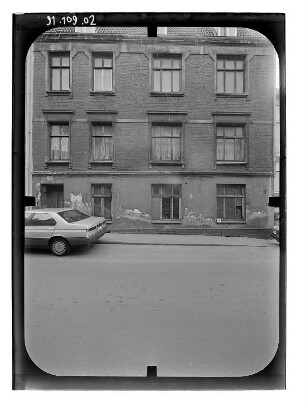 Wismar-Altstadt, Bademutterstraße. Wohnhaus. Straßenfront