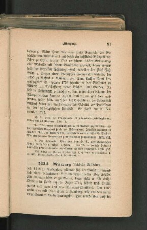 2434. Marpurg (Friedrich Wilhelm)