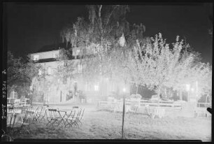Schmannewitz. Villa Olga - Winter Nachtaufnahme