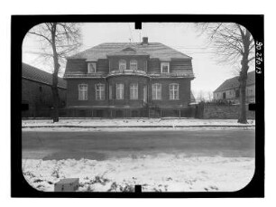 Langerwisch (Michendorf-Langerwisch), Straße der Einheit (Neu-Langerwisch) 28. Gehöft. Wohnhaus. Straßenfront