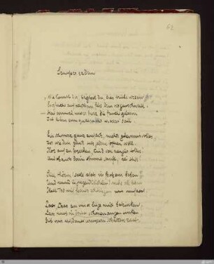 Semper eadem : [SW XIII/XIV: H3d]; [SW XIII/XIV, S. 55/175]