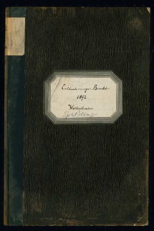 Volkstheater Schinkelwettbewerb 1892: Erläuterungsbericht