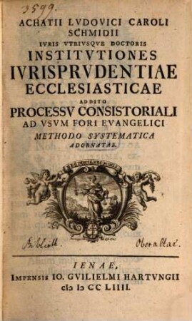 Institutiones iurisprudentiae ecclesiasticae