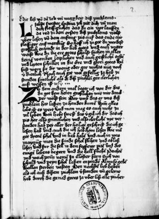 Thomas Peuntner: Büchlein von der Liebhabung Gottes