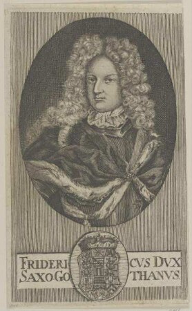 Bildnis des Fridericus Saxo Gothanvs