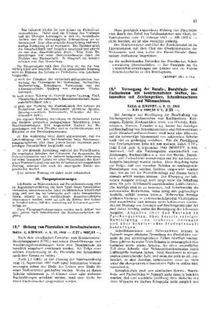 Hebung von Planstellen im Berufsschulwesen : [Amtliche Erlasse] ; [Amtlicher Teil]