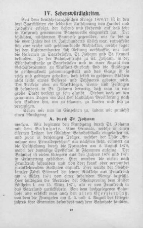 IV. Sehenswürdigkeiten.