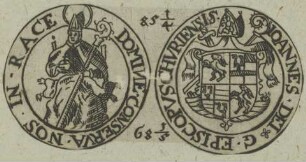 Bildnis des Ioannes, Bischof von Chur