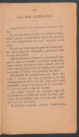 Las dos hermanas