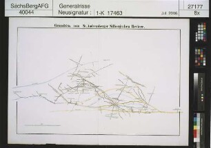 Lithographische Hannoversche Grubenrisse (Harz); Silbergrubenrevier von St Andreasberg