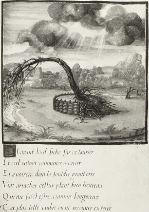 Miniaturen zu Dichtungen Petrarcas: Die 5. Vision (b)