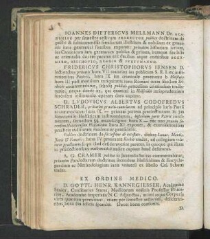 Ex Ordine Medico.