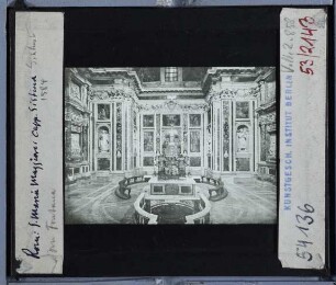 Rom, S. Maria Maggiore,Rom, S. Maria Maggiore, Cappella Sistina