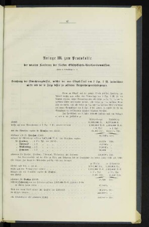 Anlage III. zum Protokolle der neunten Konferenz der fünften Elbschiffahrts-Revisionskommission.