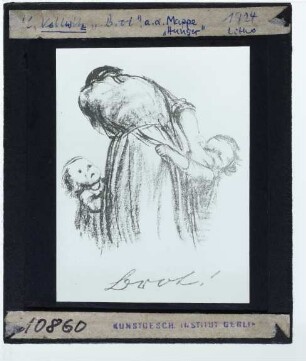 Kollwitz, Brot! (Druck, Kn 208 III)