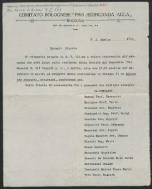 Brief an Ferruccio Busoni : 01.04.1914