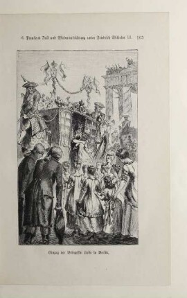 Einzug der Prinzessin Luise in Berlin