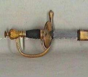 Degen für Offiziere, Infanterie-Regiment, a. A., Preußen