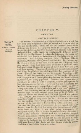 Chapter V. Capital
