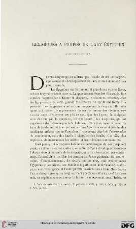2. Pér. 20.1879: Remarques à propos de l'art égyptien, [4]