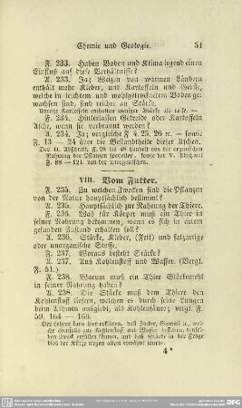 VIII. Vom Futter