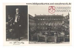 von Hindenburg, Reichspräsident - Berlin - Reichspräsidenten-Palais