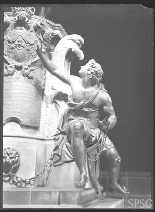 Berlin, Sklave vom Denkmal des Großen Kurfürsten, von Andreas Schlüter.