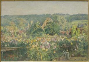 Blick auf Büdingen vom Gebück