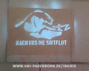 NACH UNS DIE SINTFLUT