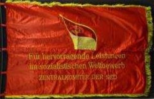 Ehrenbanner des ZK der SED zum 8. Parteitag der SED