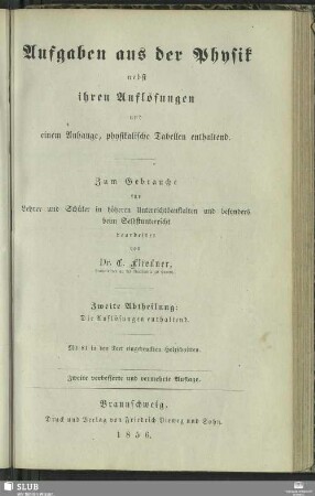 2: Die Auflösungen enthaltend